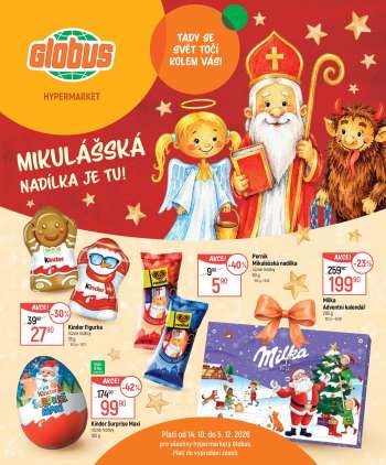 Leták Globus - 14.10.2026 - 5.12.2026.