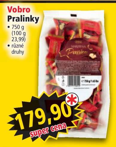 Vobro pralinky