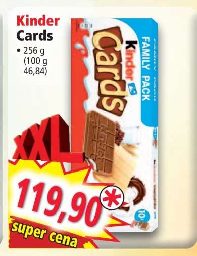 KINDER CARDS*
