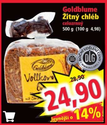 Goldblume Žitný chléb