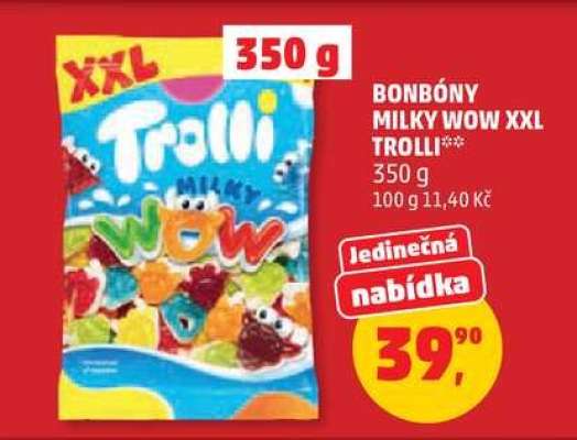 BONBÓNY MILKY WOW XXL TROLLI