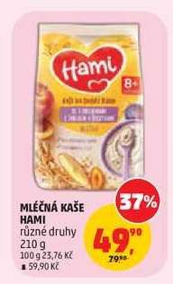 MLÉČNÁ KAŠE HAMI