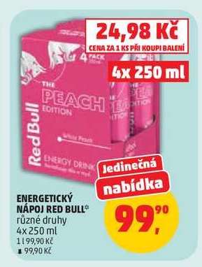 ENERGETICKÝ NÁPOJ RED BULL*