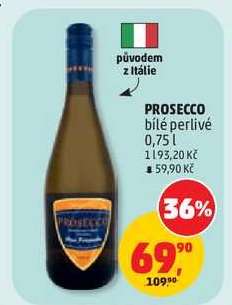 PROSECCO bílé perlivé