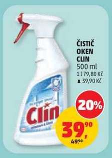 ČISTIČ OKEN CLIN