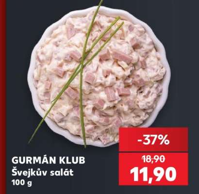 GURMÁN KLUB Švejkův salát 100 g