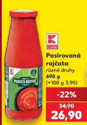 PASÍROVANÁ RAJČATA*