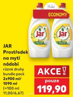 JAR Prostředek na mytí nádobí