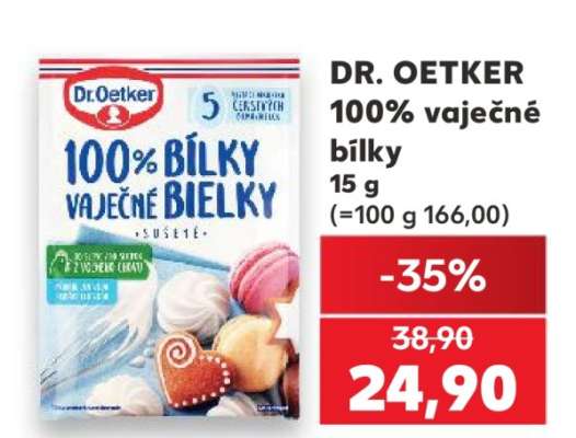 Dr. Oetker 100% Vaječné Bílky