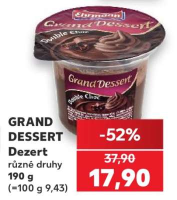 GRAND DESSERT Dezert