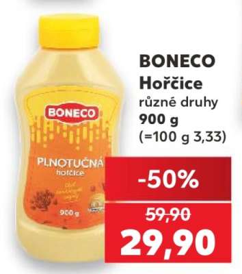 Boneco hořčice
