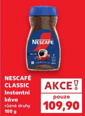 NESCAFÉ CLASSIC Instantní káva