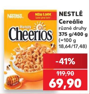 Nestlé cereálie