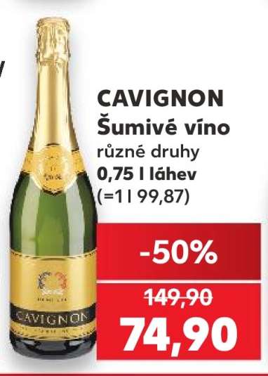 CAVIGNON Šumivé víno