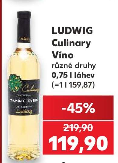 LUDWIG Culinary Víno