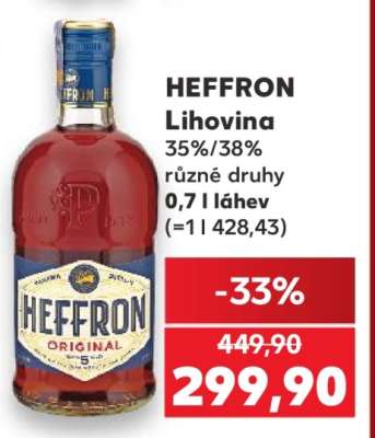 HEFFRON Lihovina