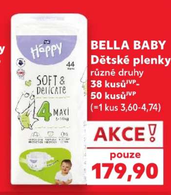 BELLA BABY Dětské plenky