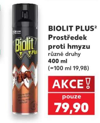 BIOLIT PLUS² Prostředek proti hmyzu