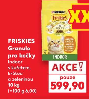 FRISKIES Granule pro kočky Indoor