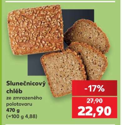 SLUNEČNICOVÝ CHLÉB*