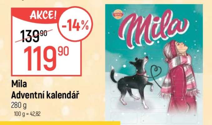 Mila Adventní kalendář