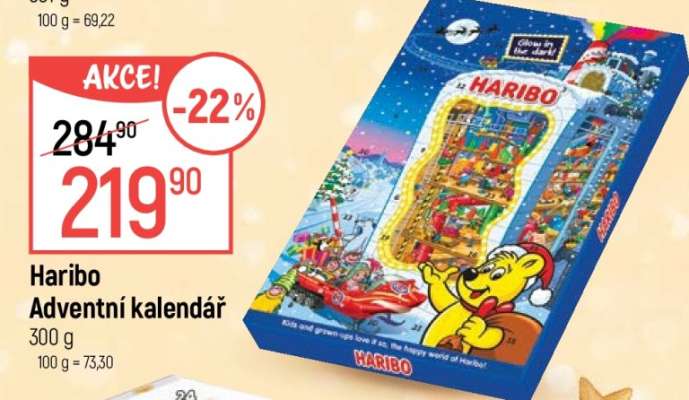 Haribo Adventní kalendář