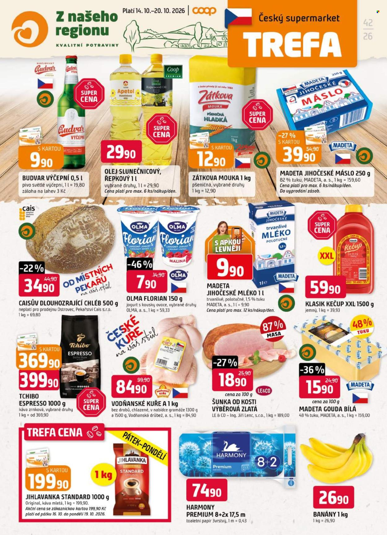 Leták TREFA coop - 14.10.2026 - 20.10.2026. Strana 1