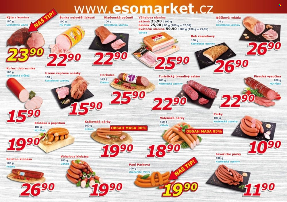 Leták ESO MARKET - 14.10.2026 - 25.10.2026. Strana 2
