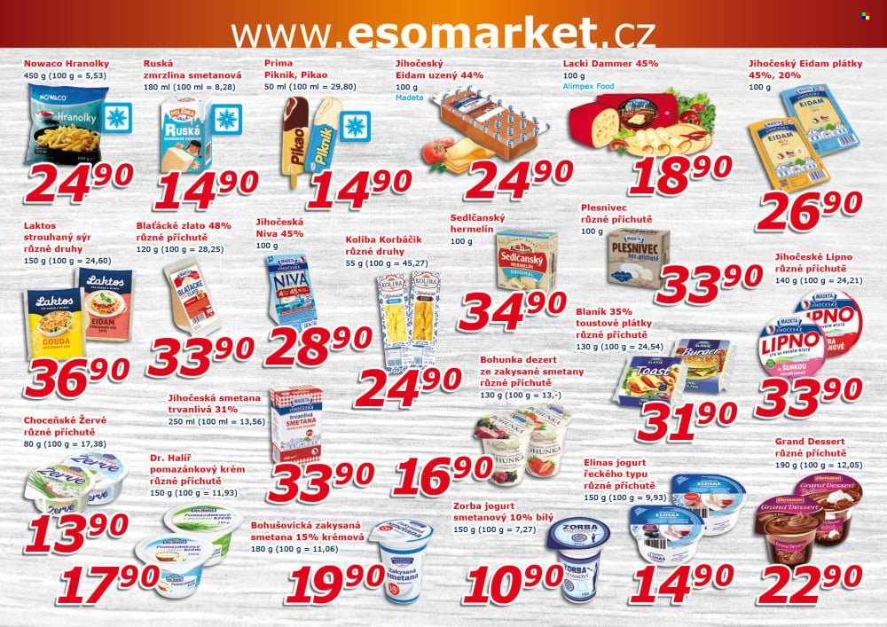 Leták ESO MARKET - 14.10.2026 - 25.10.2026. Strana 4
