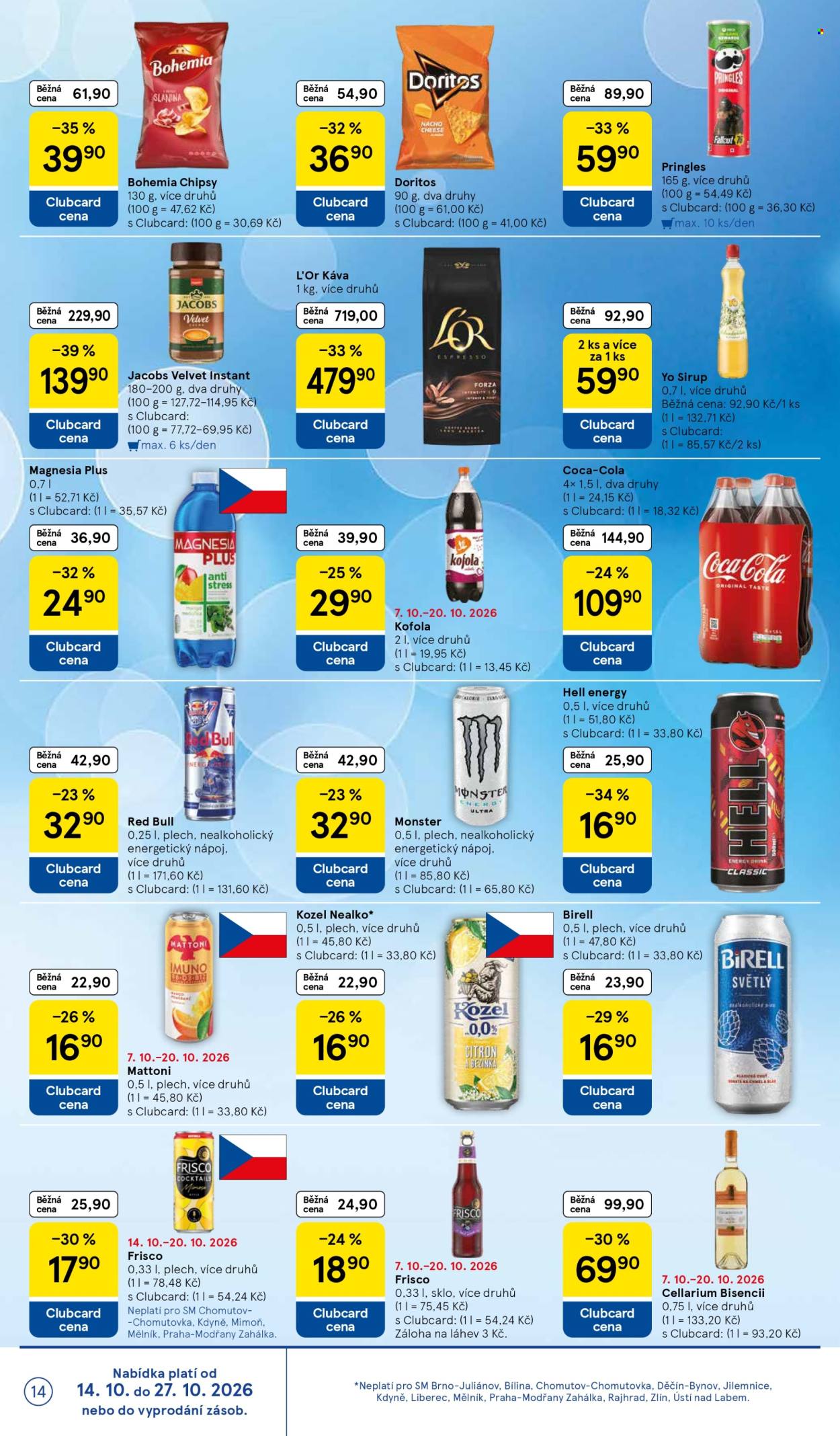 Leták TESCO supermarket - 14.10.2026 - 20.10.2026. Strana 14