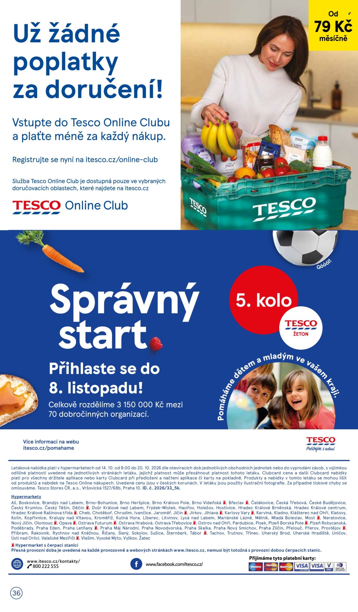 Leták TESCO - 14.10.2026 - 20.10.2026. Strana 36