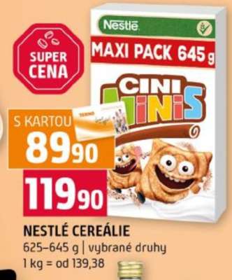 Nestlé cereálie