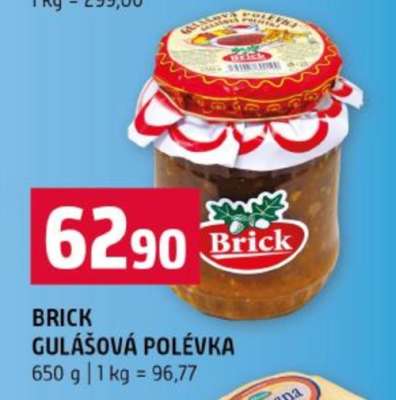 BRICK GULÁŠOVÁ POLÉVKA
