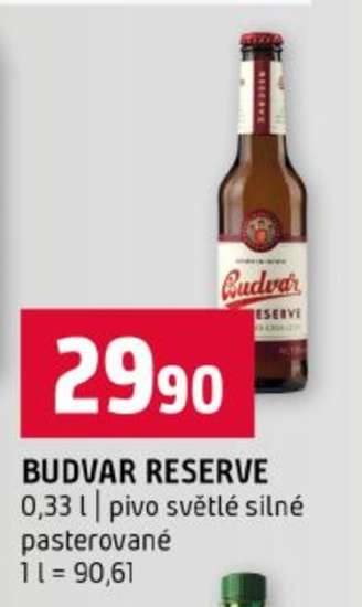 BUDVAR RESERVE