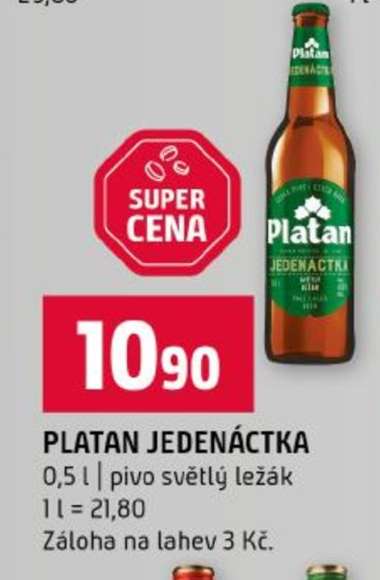 PLATAN JEDENÁCTKA