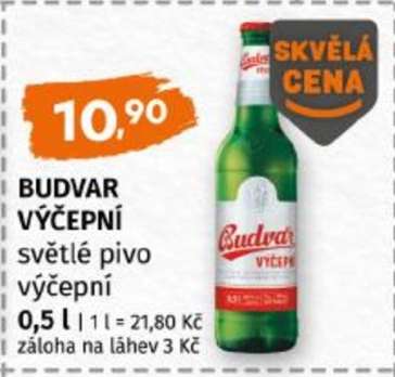 Budvar výčepní