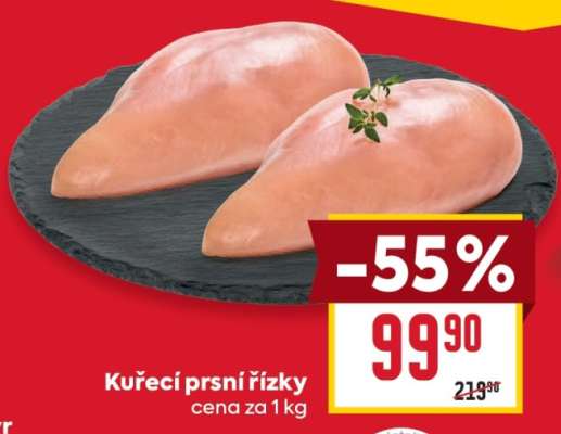 Kuřecí prsní řízky