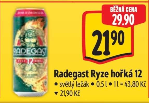 Radegast Ryze Hořká 12