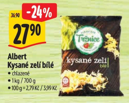 Albert Kysané zelí bílé