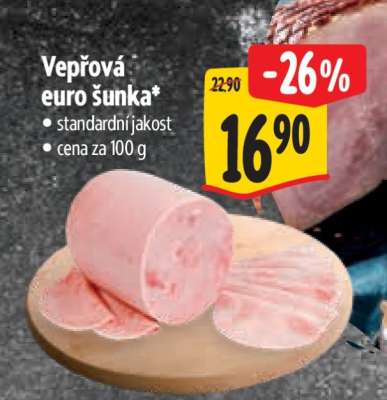 Vepřová euro šunka*