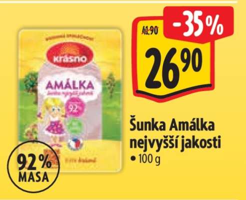 Šunka Amálka nejvyšší jakosti*