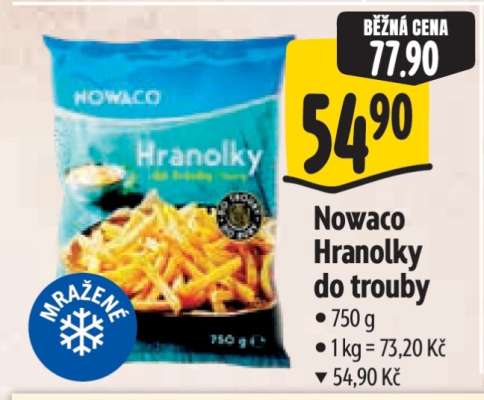 Nowaco Hranolky do trouby