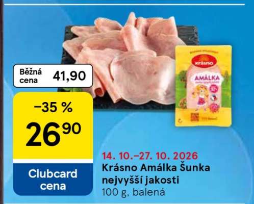KRÁSNO AMÁLKA, ŠUNKA NEJVYŠŠÍ JAKOSTI