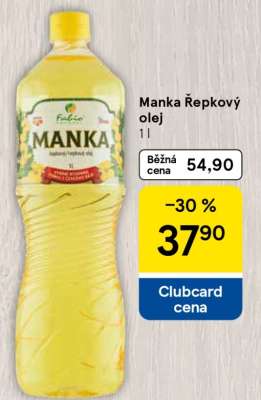 Manka Řepkový olej