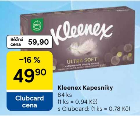 Kleenex Kapesníky
