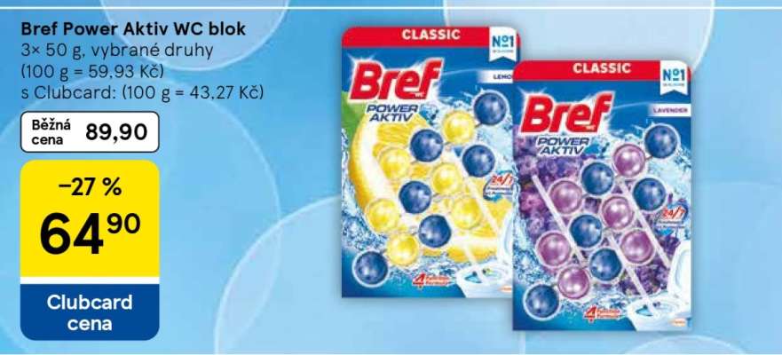 Bref Power Aktiv WC blok
