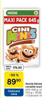 Nestlé Dětské cereálie maxi pack