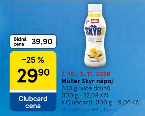 Müller skyr nápoj
