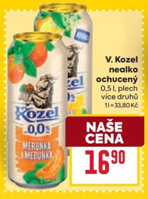 V. Kozel nealko, ochucený