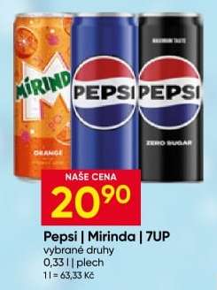 Pepsi, Mirinda, 7Up